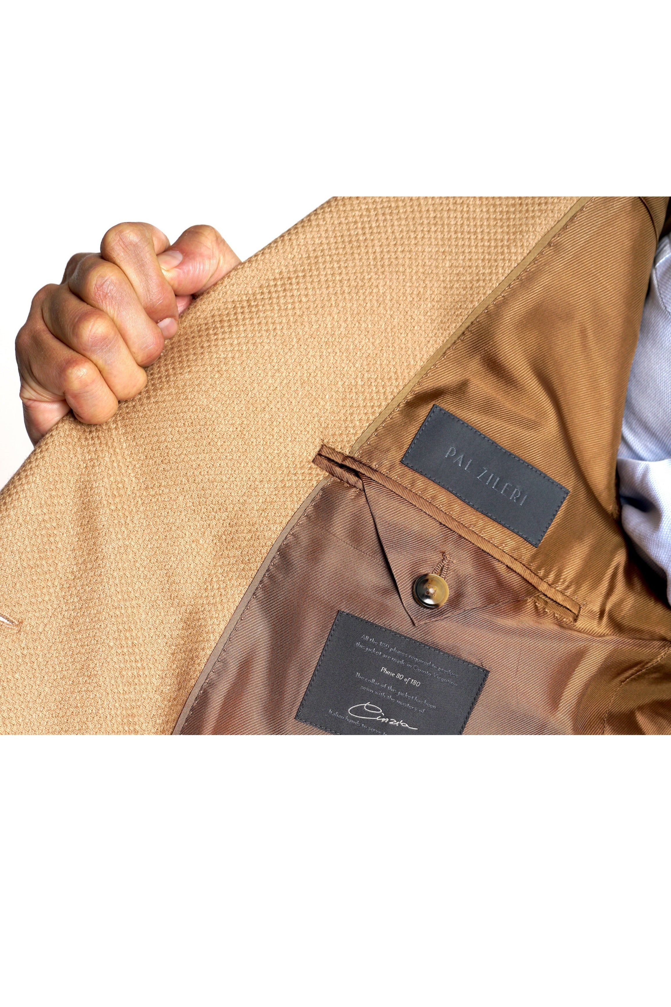 Pal Zileri Retro Beige Blazer - Mastroianni Fashions
