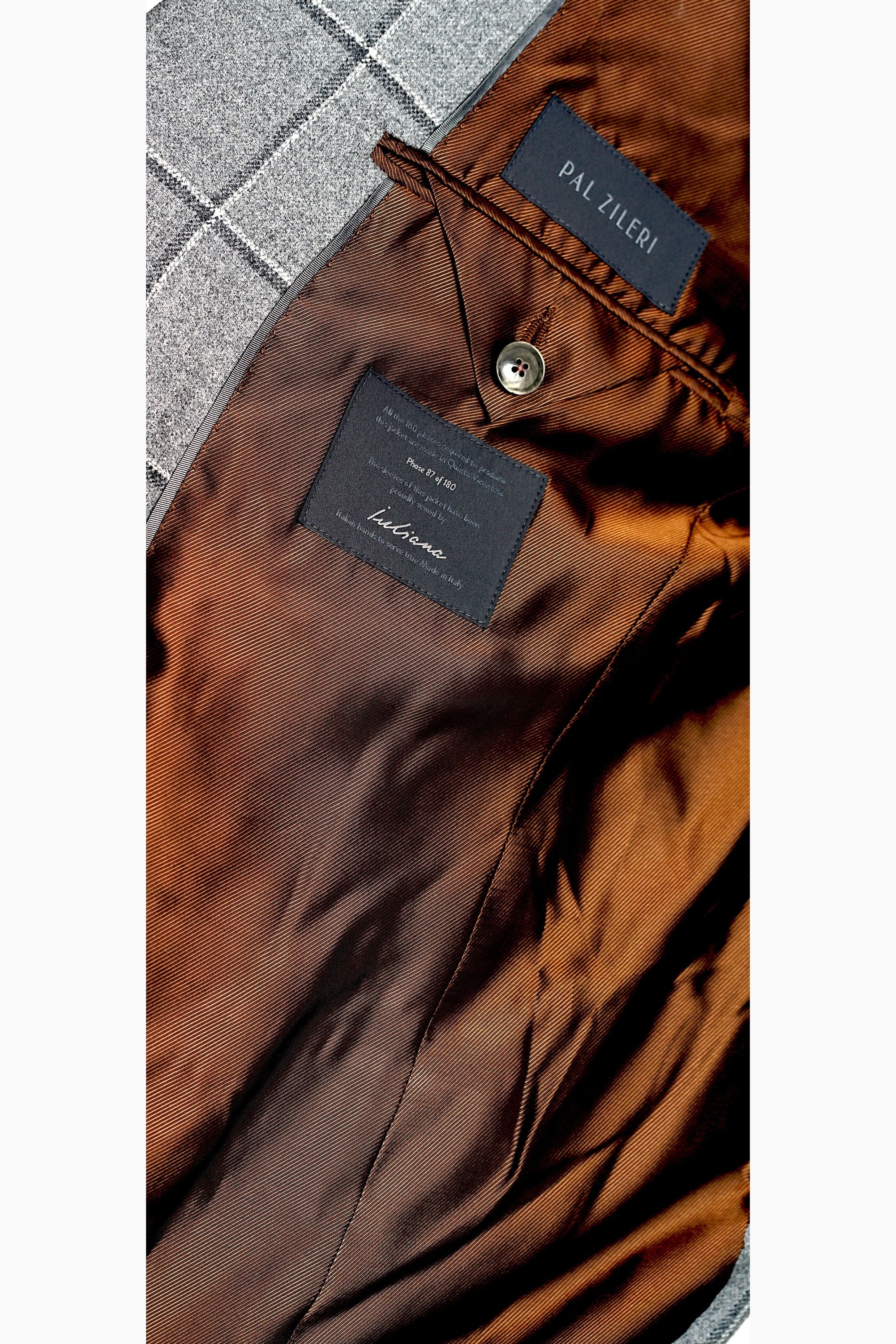 PAL ZILERI JACKET K32MZ2X2 LT GREY - Mastroianni Fashions