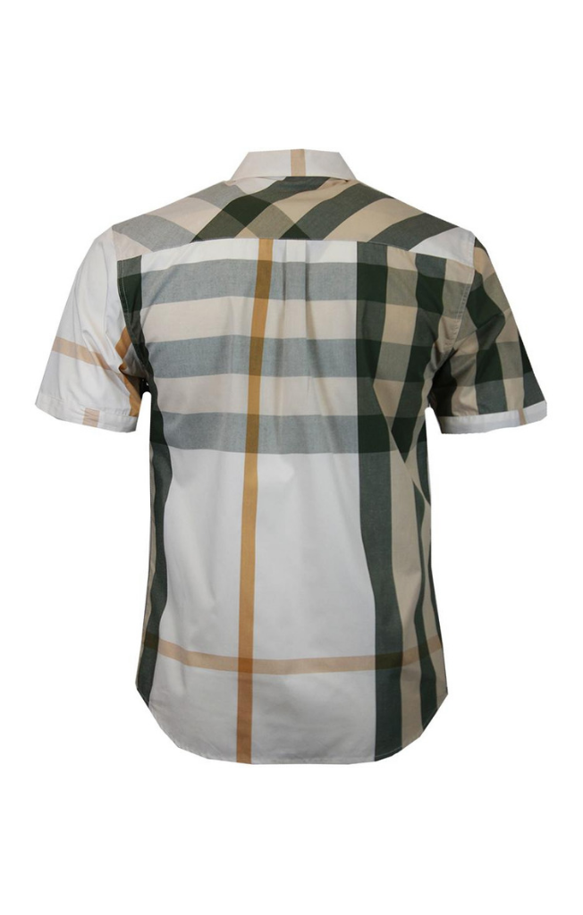 Big and Tall Veno Plaid Shirt Olive - Mastroianni Fashions