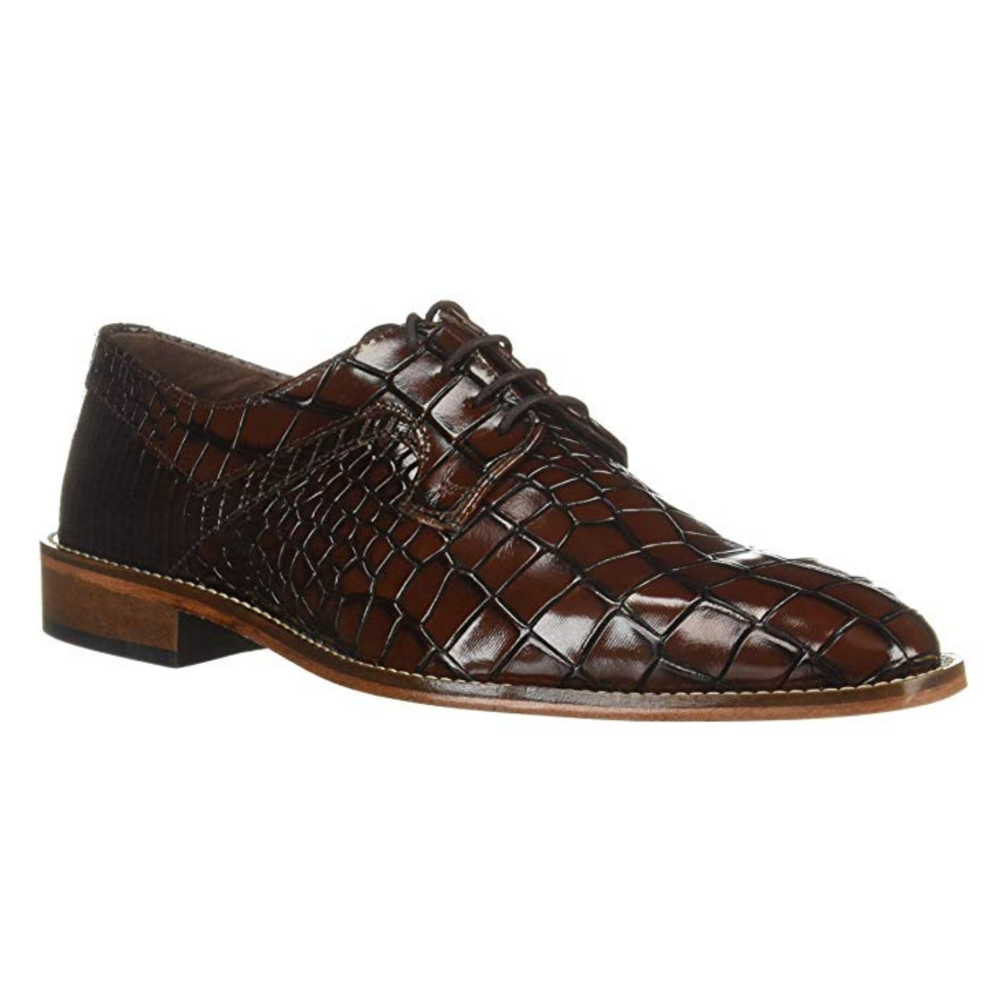 Cognac Triolo Shoe - Mastroianni Fashions