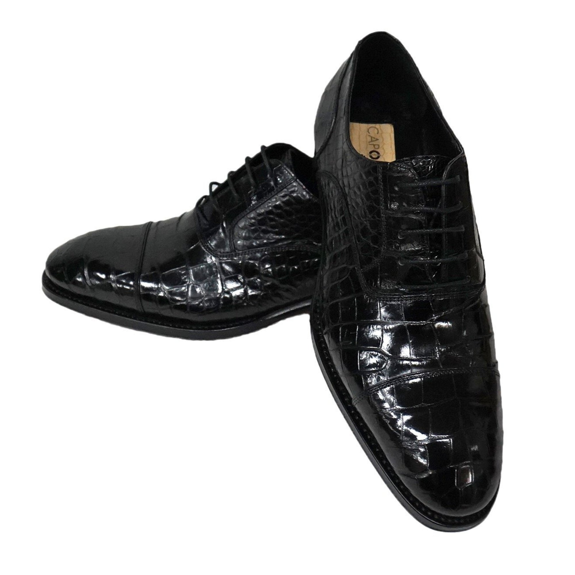 Caporicci Gator Shoe - Mastroianni Fashions