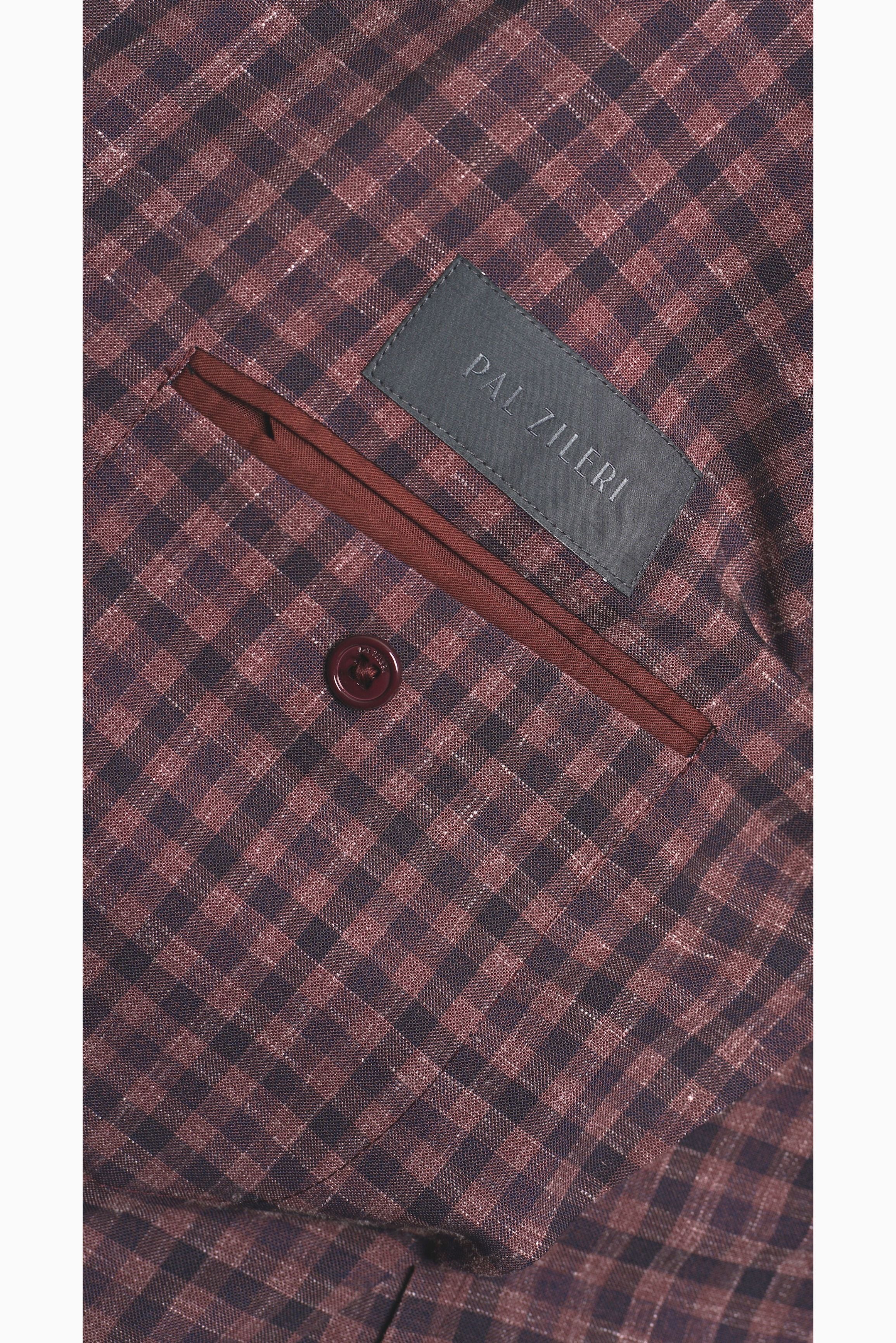 Pal Zileri Plaid Lightweight Jacket - Mastroianni Fashions