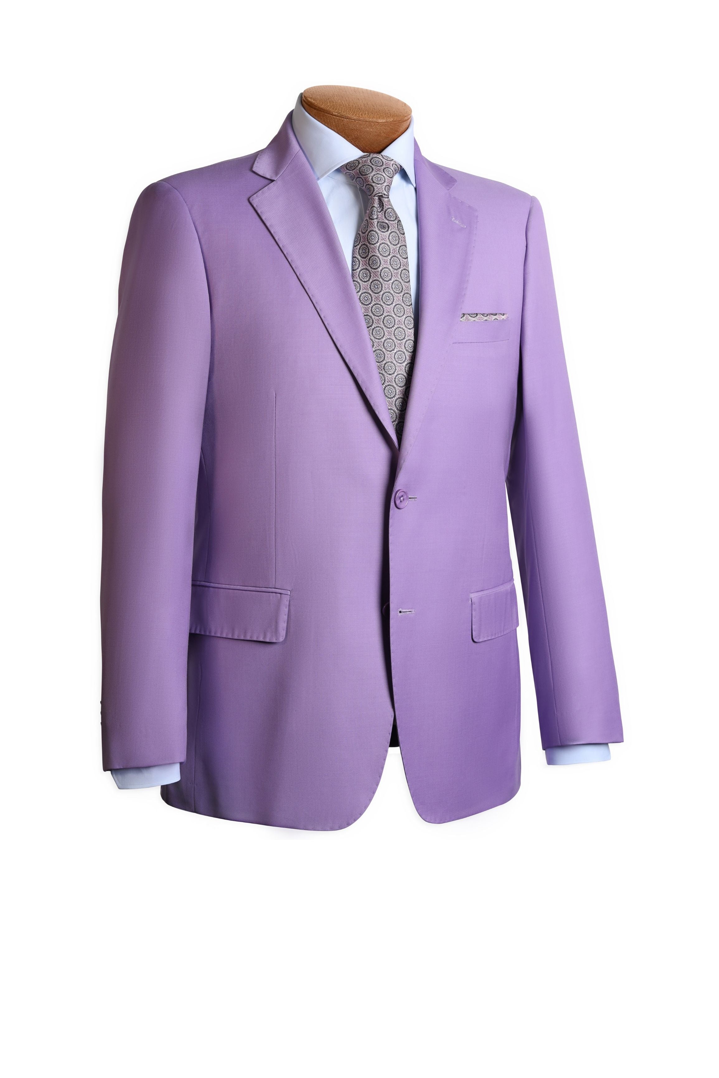 Lazarou Purple Modern Fit Suit - Mastroianni Fashions