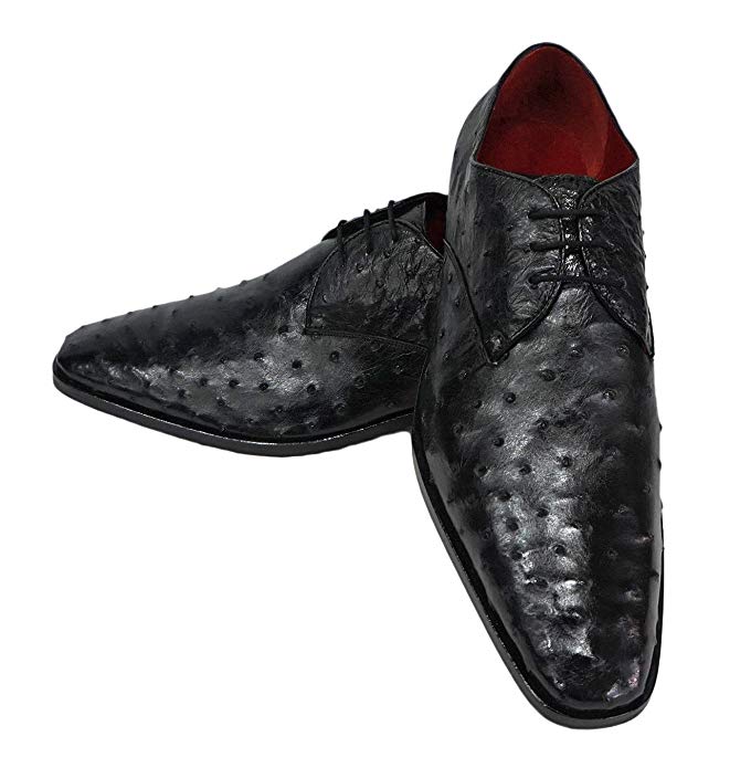 David eden ostrich shoe - Mastroianni Fashions