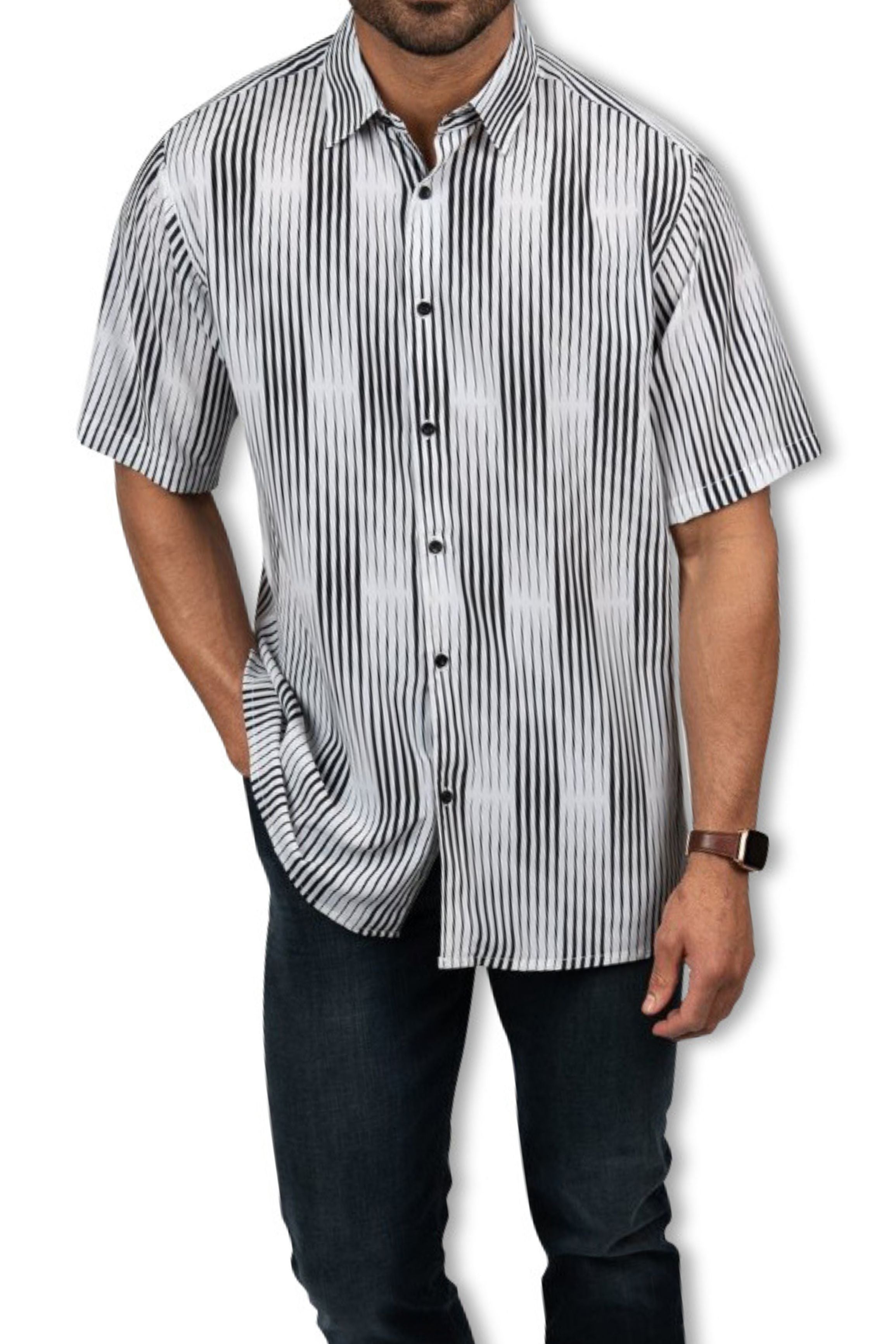 Bassiri Stripes Summer Shirts - Mastroianni Fashions