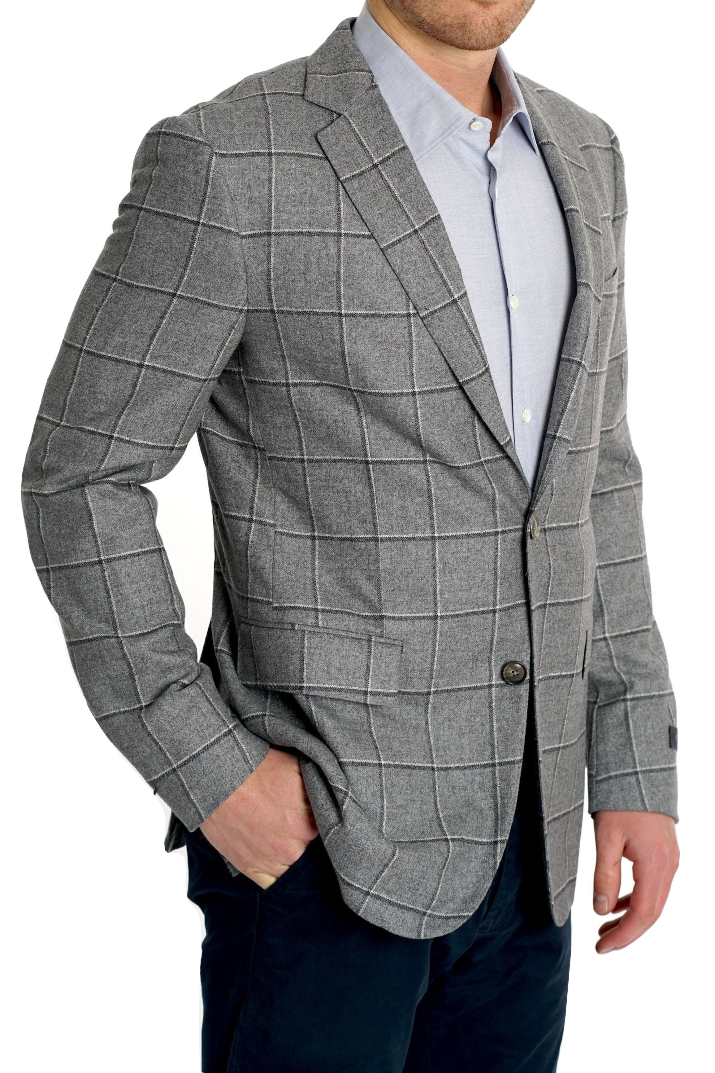 PAL ZILERI JACKET K32MZ2X2 LT GREY - Mastroianni Fashions