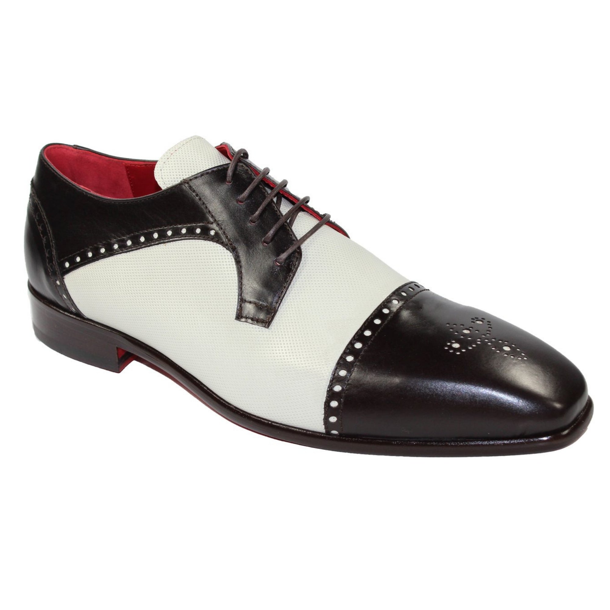 Brown & Bone Cap Toe - Mastroianni Fashions