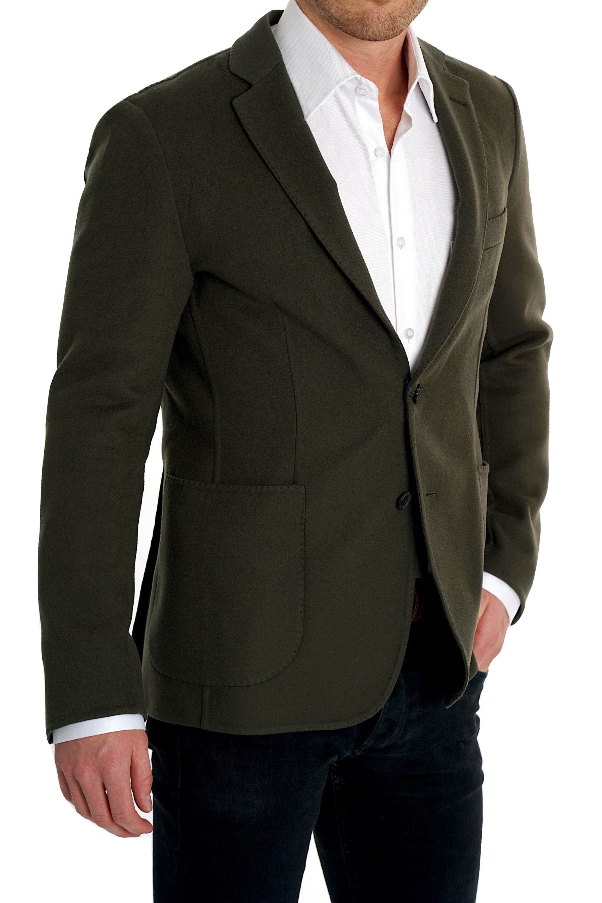 Pal Zileri Olive Green Blazer - Mastroianni Fashions