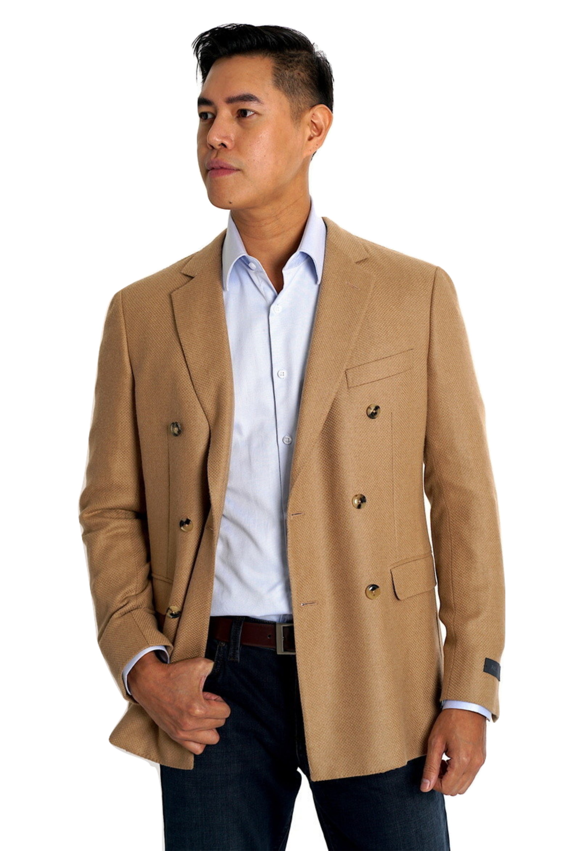 Pal Zileri Retro Beige Blazer - Mastroianni Fashions