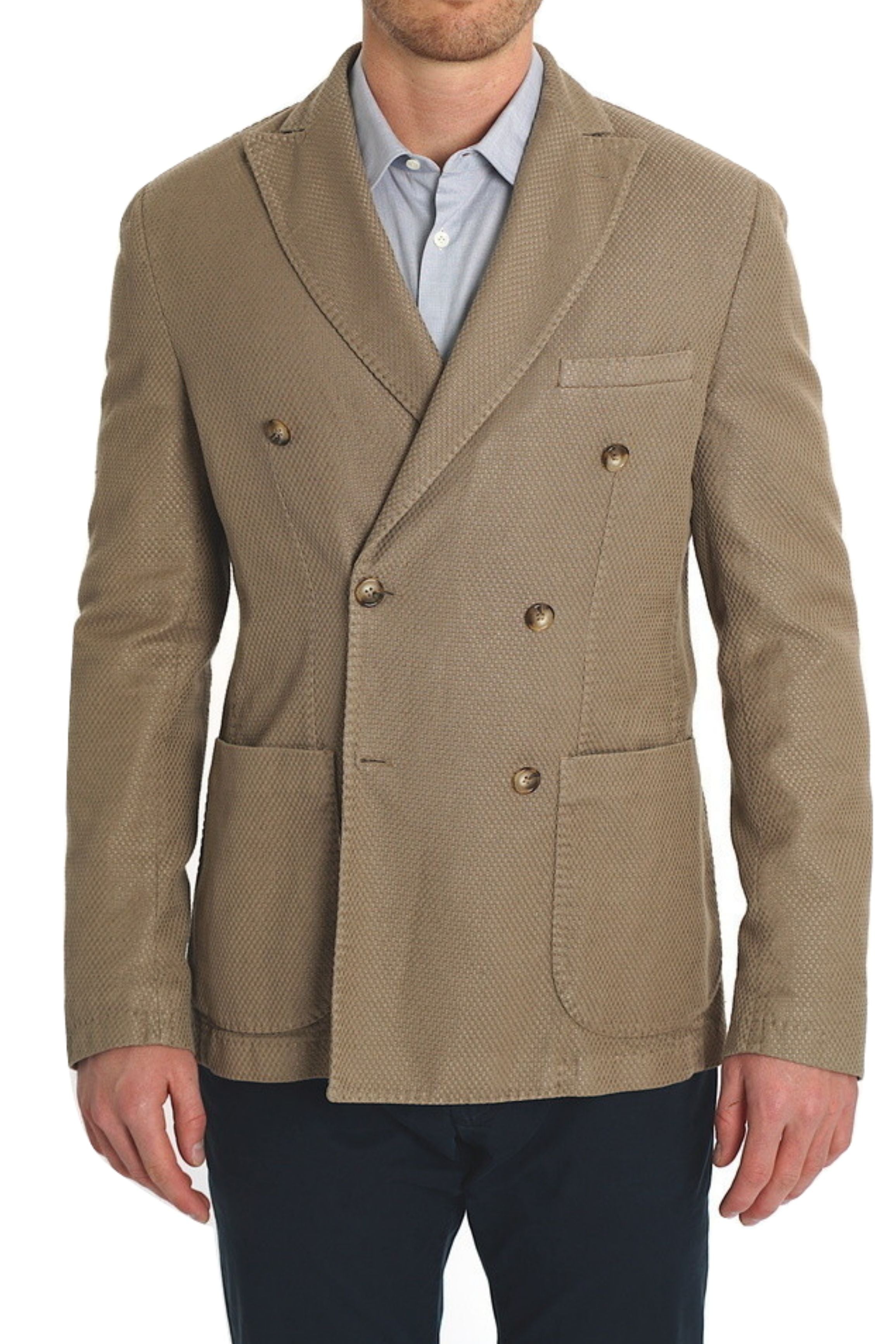 Paul Zileri Beige Retro Jacket - Mastroianni Fashions