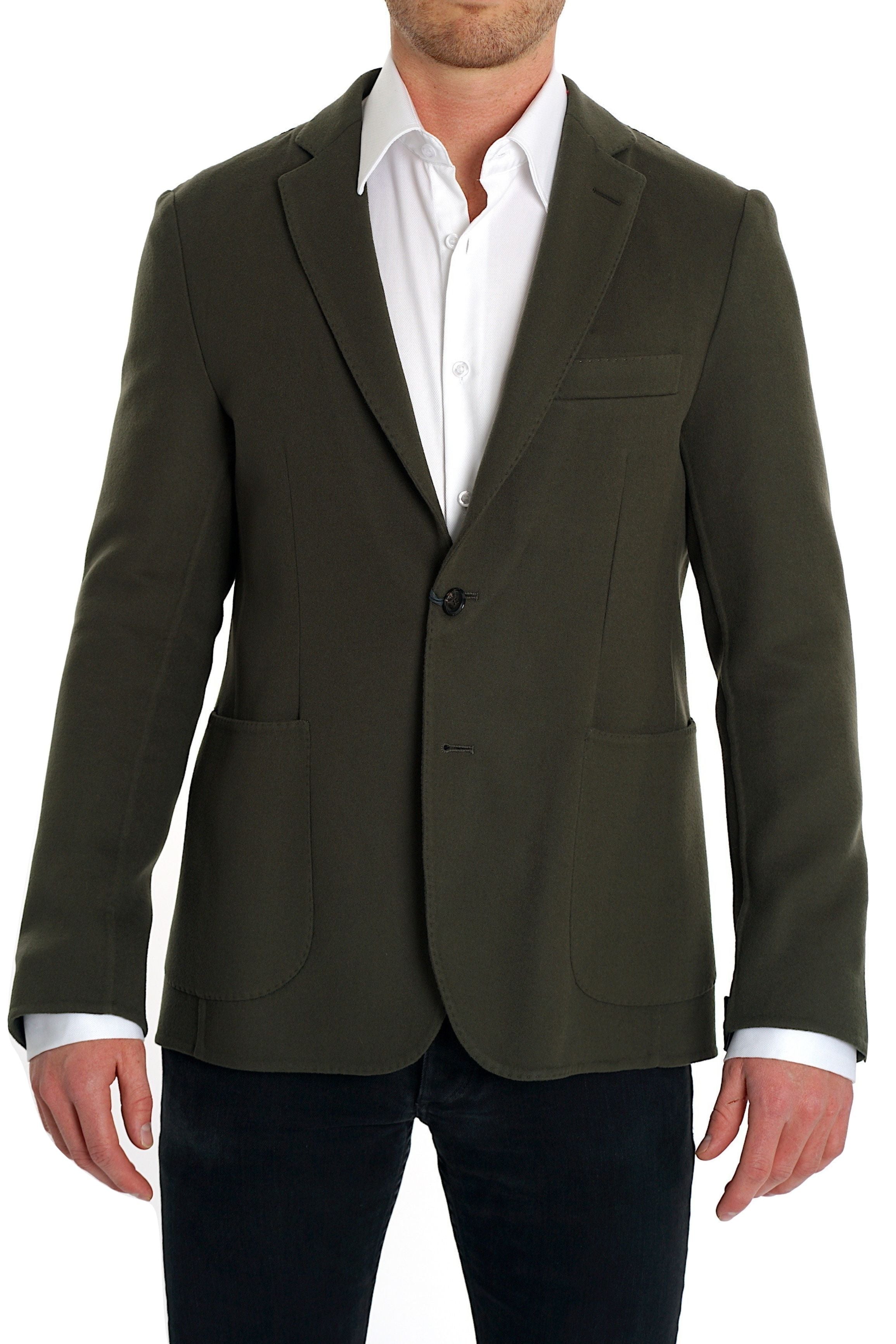 Pal Zileri Olive Green Blazer - Mastroianni Fashions