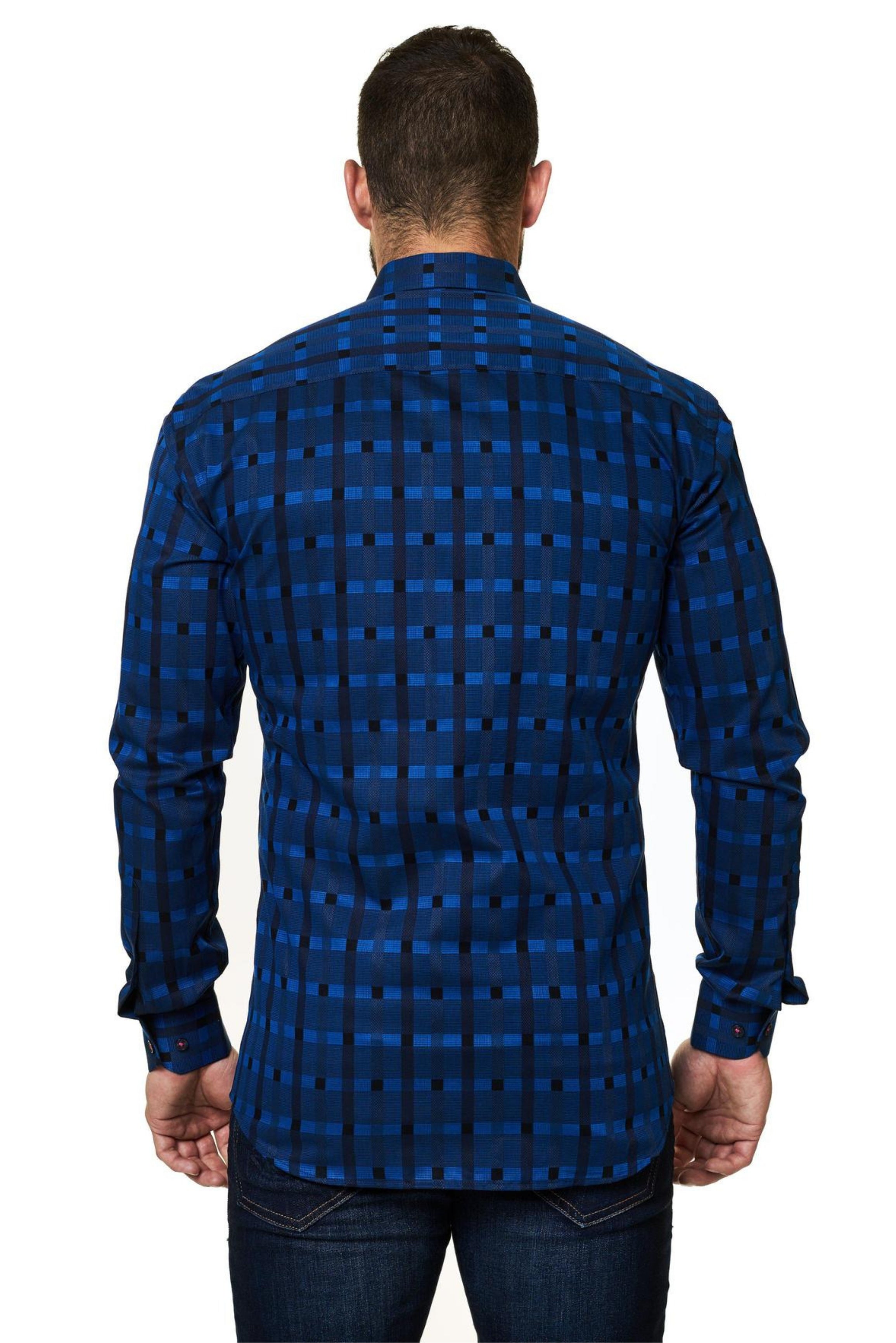 Maceoo Jet Hamlet Casual Shirt - Mastroianni Fashions