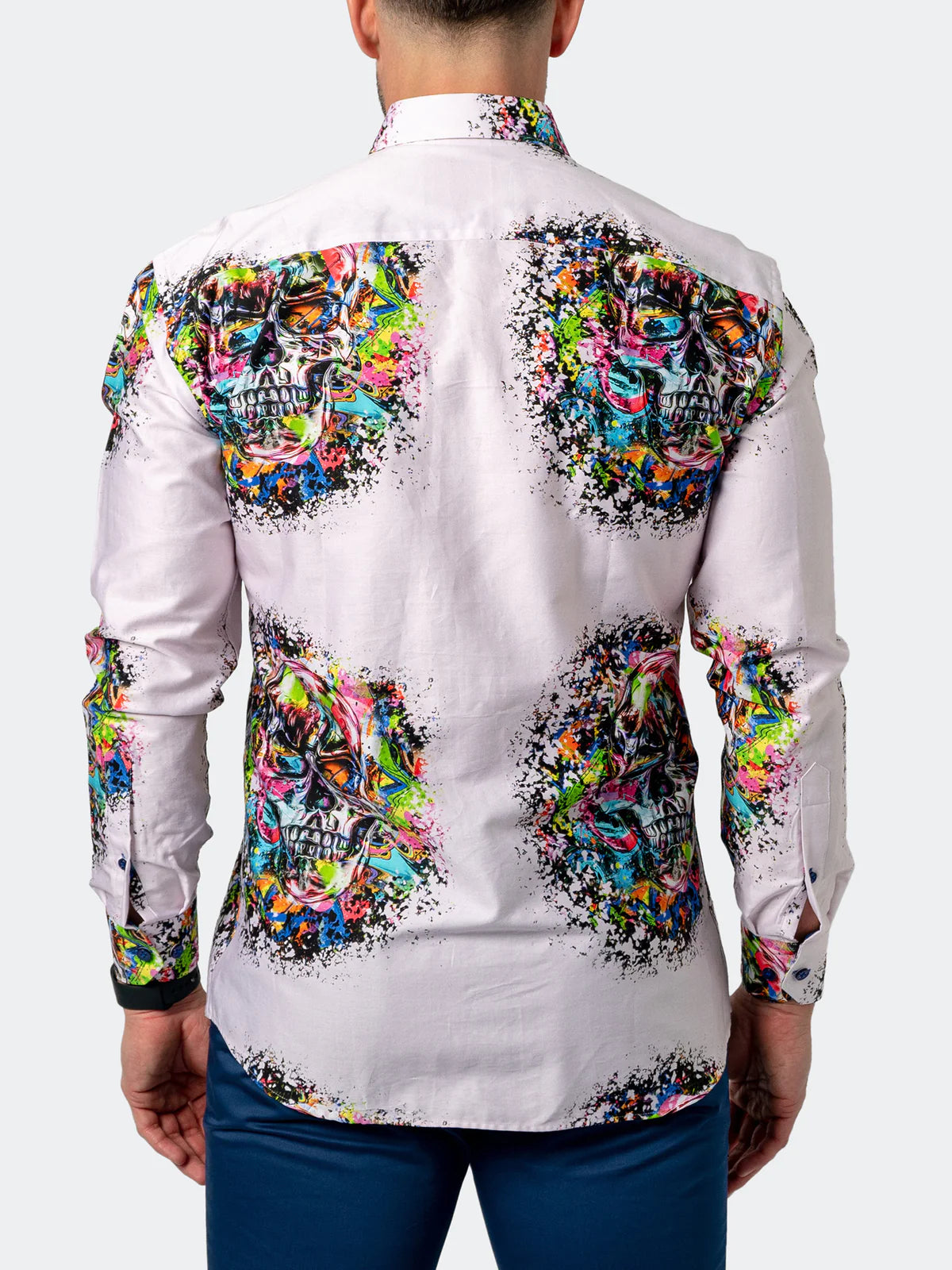 Maceoo- FIBONACCI SKULLTRIP WHITE