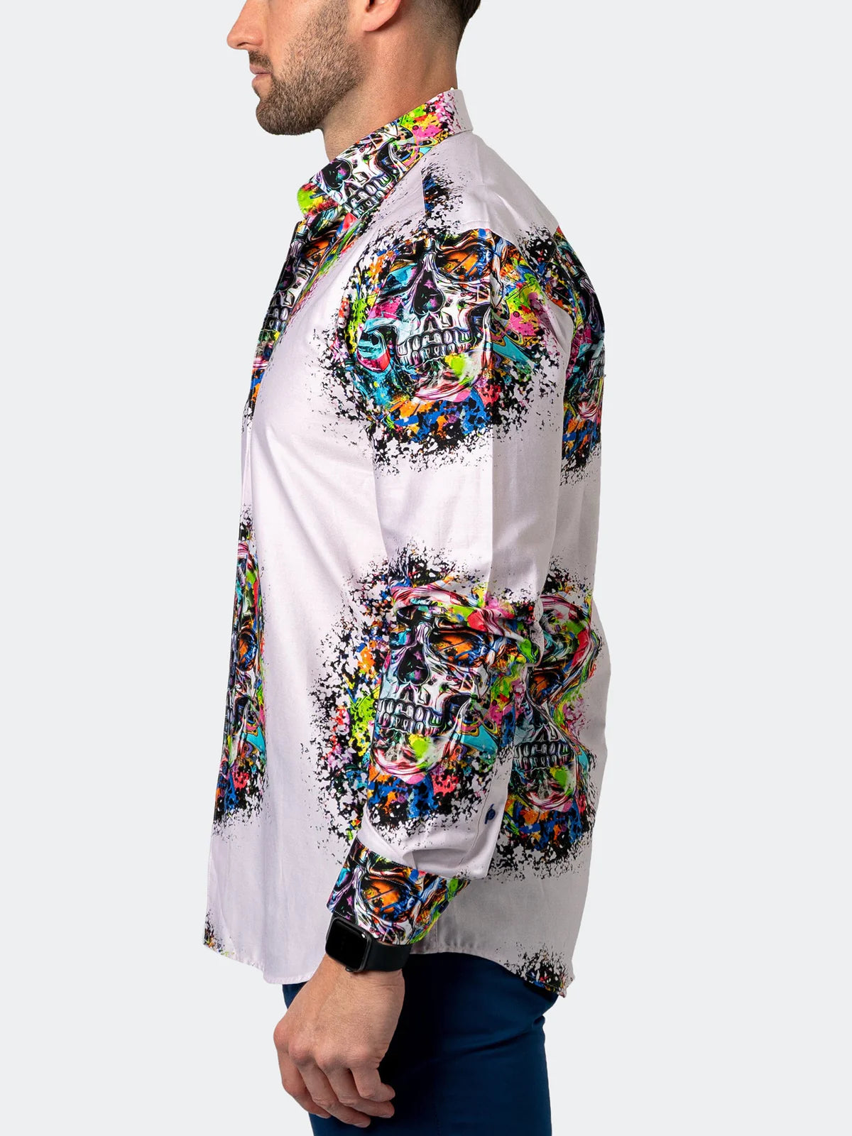 Maceoo- FIBONACCI SKULLTRIP WHITE
