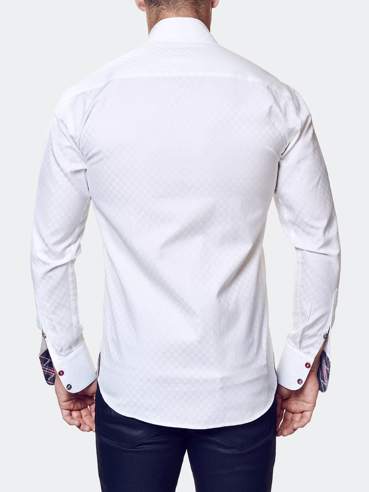 Maceoo- MINI PANAM SQUARE WHITE