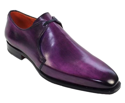 CALF SHOE 62 PURPLE - Mastroianni Fashions