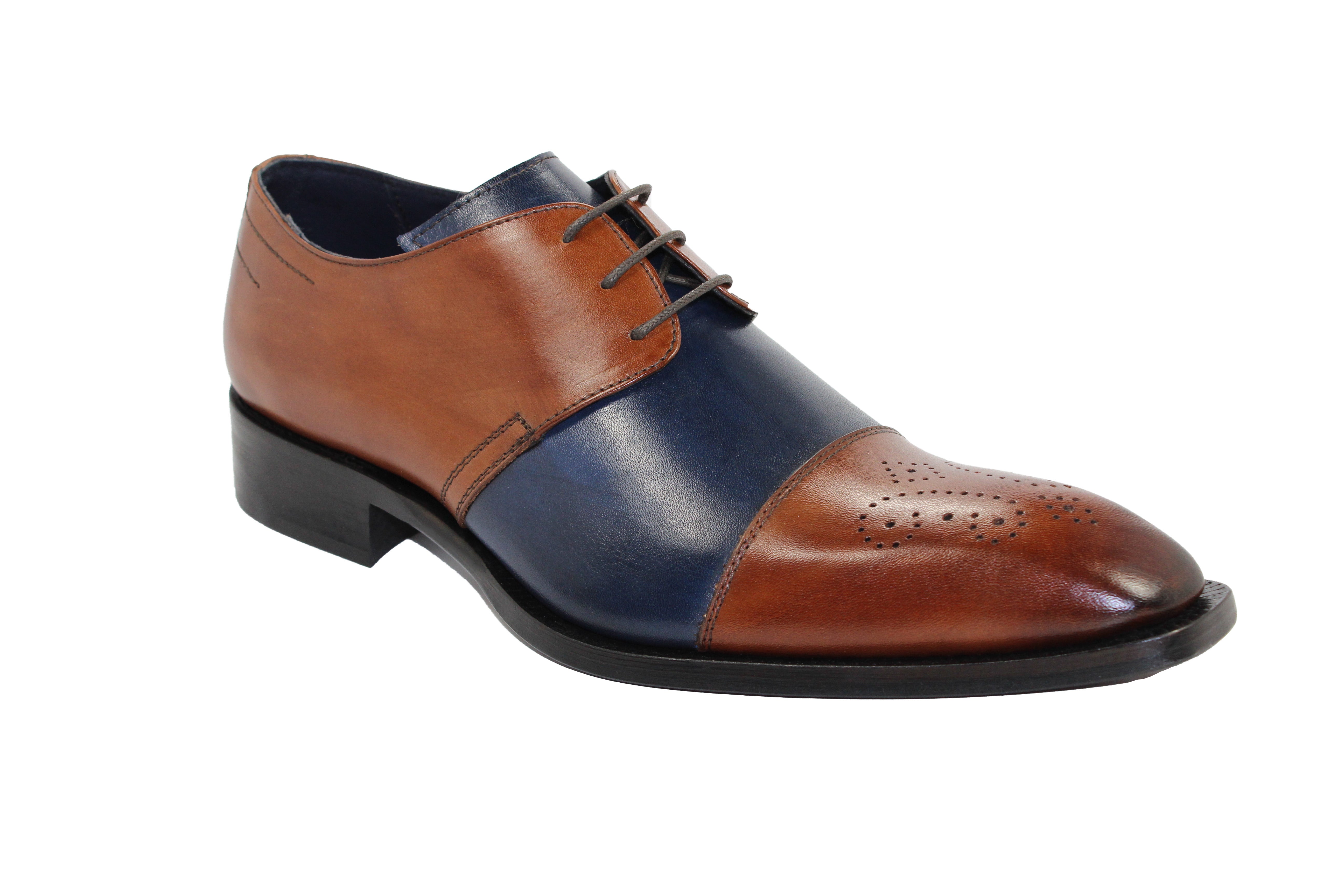 Duca Italia Brandy & Navy - Mastroianni Fashions