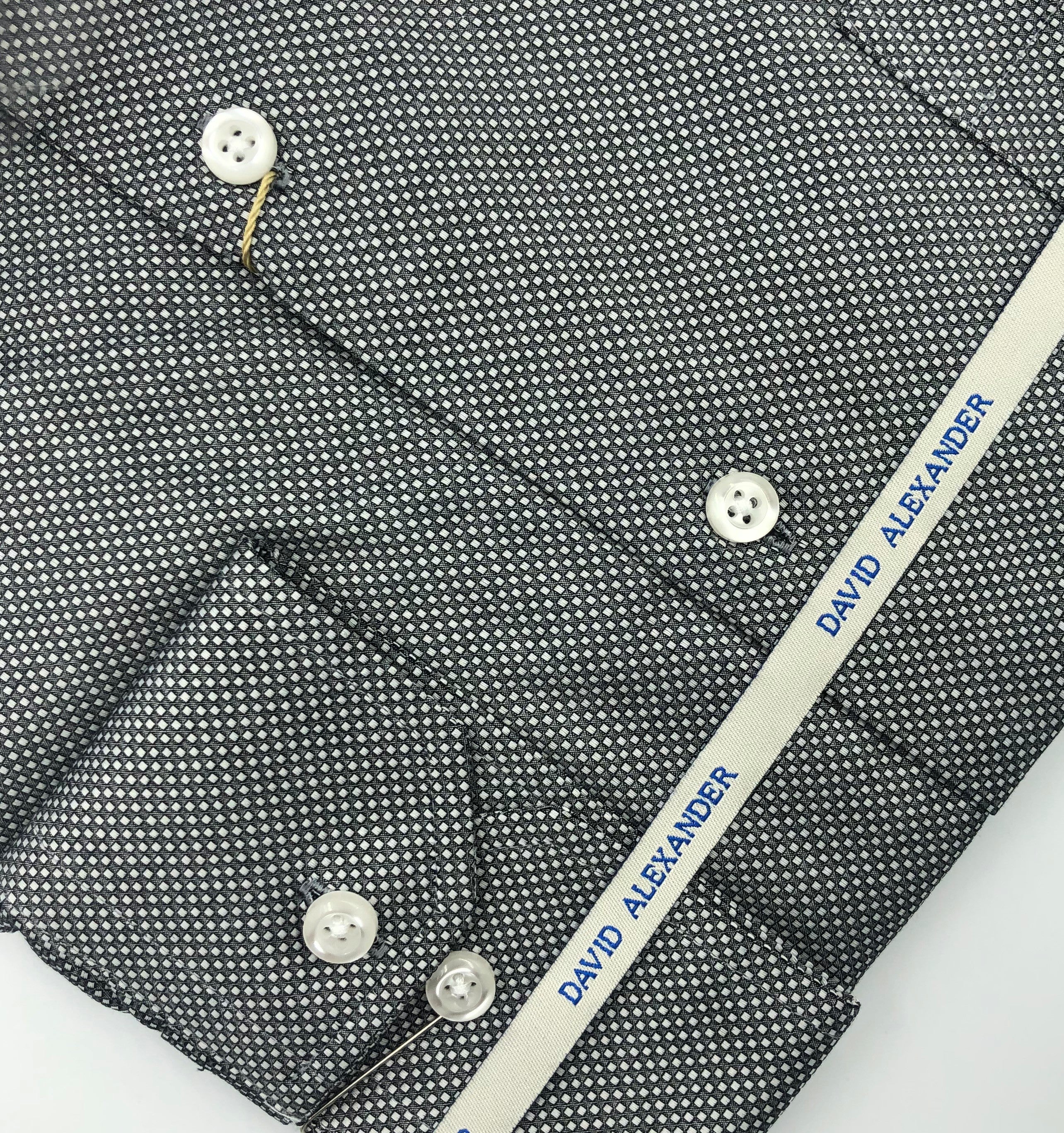 DAVID ALEXANDER 163-GREY/CHECK