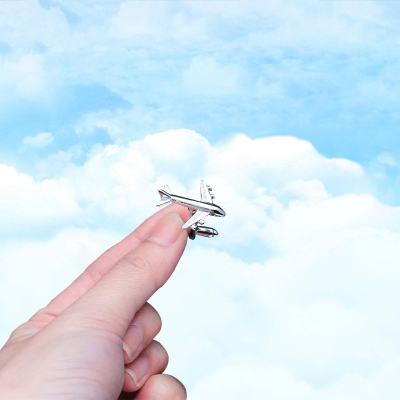 Air Bus Cufflinks - Mastroianni Fashions