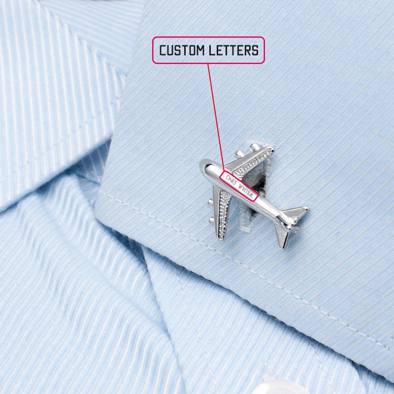 Air Bus Cufflinks - Mastroianni Fashions