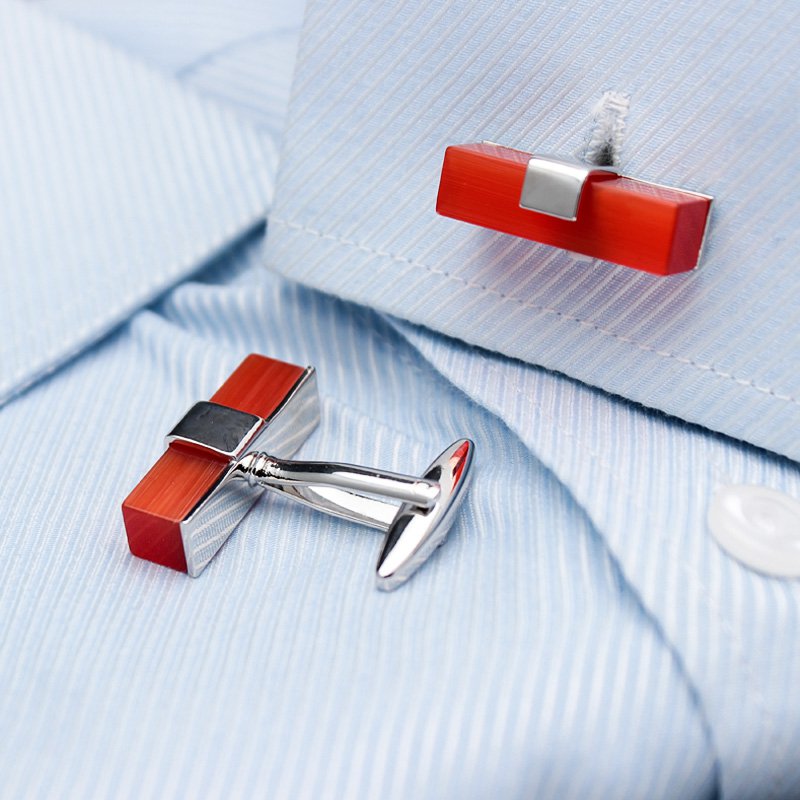 Ruby Design Dress Shirt Cufflinks - Mastroianni Fashions