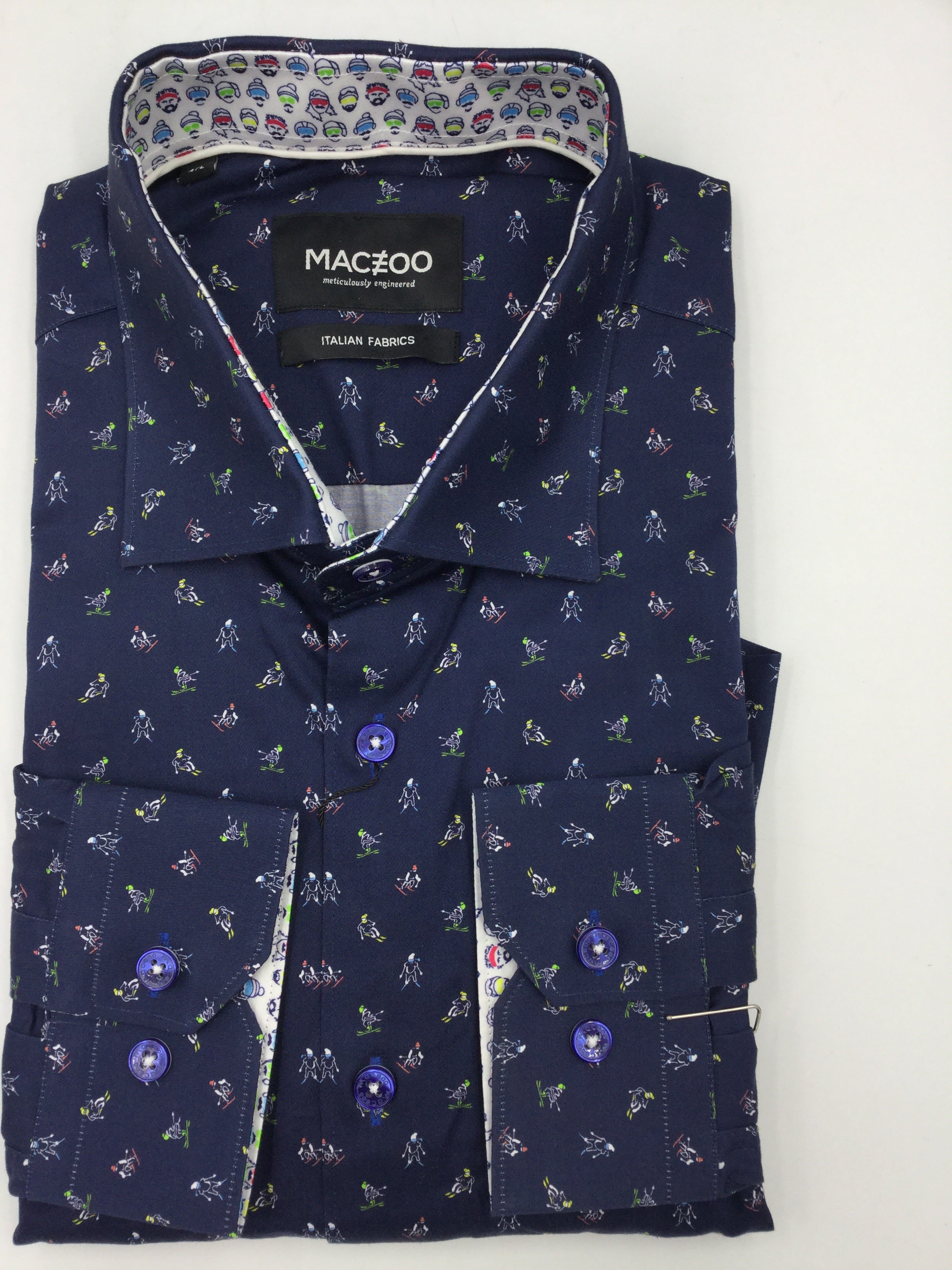 Maceoo Sportshirt Fibonacci - Mastroianni Fashions