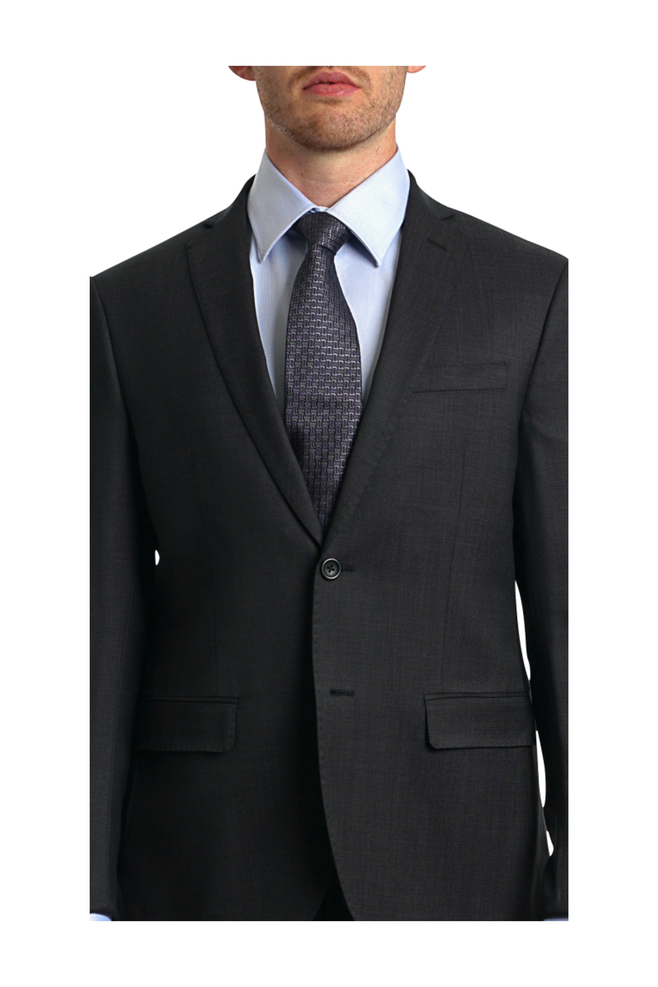 Stone Euro Fit Suit 1-240401/5 - Mastroianni Fashions