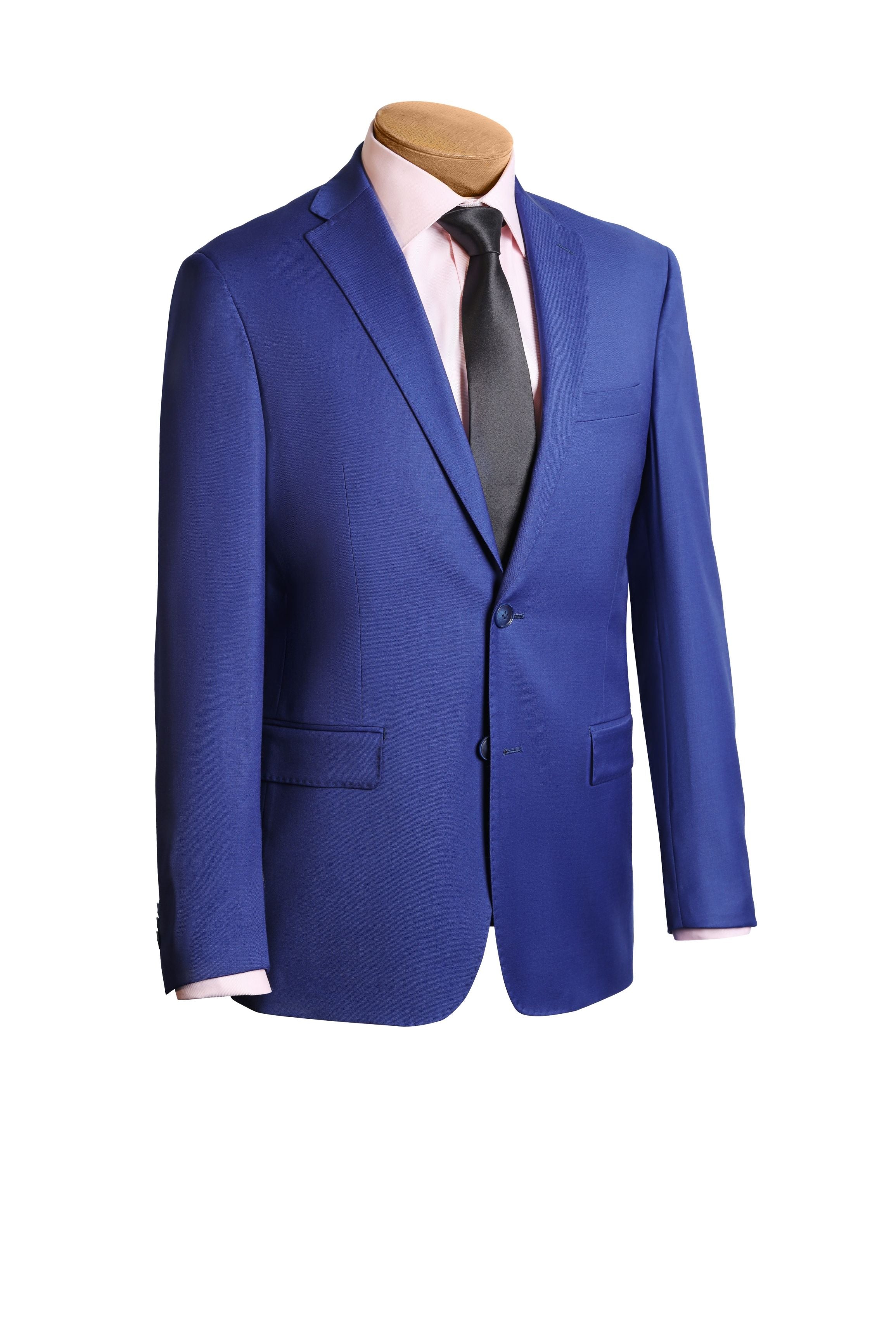 Lazarou Light Blue Modern Suit - Mastroianni Fashions